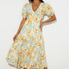 Daytime 'Fit Midi Dress Yellow