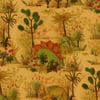DINOSAURIA Wallpaper - Turmeric