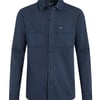 Weird Fish Fingask Loopback Shirt Navy Size XL