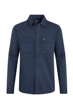 Weird Fish Fingask Loopback Shirt Navy Size XL