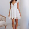 Beautiful Beginnings Mini Dress White