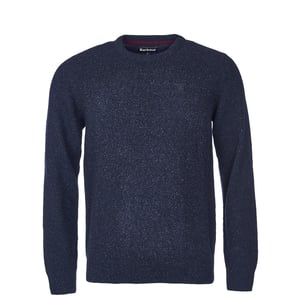 Barbour Essential Tisbury Crew Neck Sweater Navy