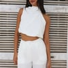Style At Midnight Crop Top White