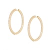 Tennis Hoop Earrings