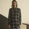 Lara Tunic - Caviar Plaid