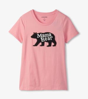 Women's Mama Bear Pajama T-Shirt