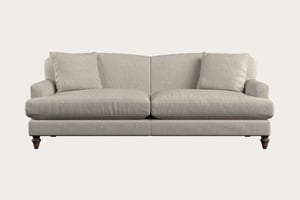 nkuku Deni Sofa | Make To Order | Grand | Brera Linen Natural
