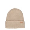 Barbour Amble Beanie Hat White Pepper