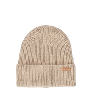 Barbour Amble Beanie Hat White Pepper
