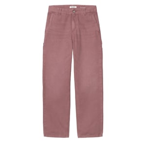 Carhartt WIP Womens Pierce Pant Straight Dusky Pink Stone Canvas
