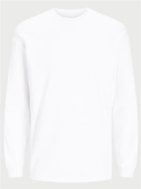 Jack & Jones Longsleeved T-Shirt - White - XS