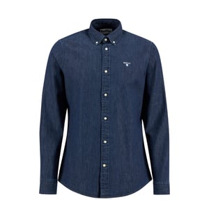 Barbour Denim Crest Tailored L/S Shirt Indigo