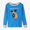 Boys Blue Moose Bear Hug Pajama Set