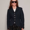 Vintage Naval Uniform Blazer in Navy