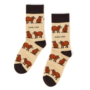 Save the Capybara Bamboo Socks | UK Adult 7-11