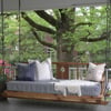 Double Happiness Hanging Porch Bed