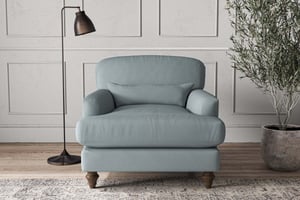 nkuku Deni Armchair | Make To Order | Recycled Cotton Horizon | No Colour