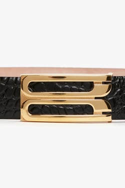 Victoria Beckham Dorian Frame Belt Jumbo - 100CM - Womens