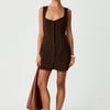 Conway Mini Dress (Chocolate) - US 2