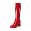DREAM PAIRS Women   s Sculpted Knee High Boots