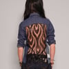 Party Back Shirt - Slim Fit - Black Sequin