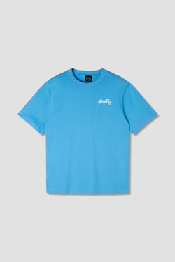 Stan Tee (Gulf Blue/Natural) - XXL