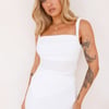 Lush Tropics Top White