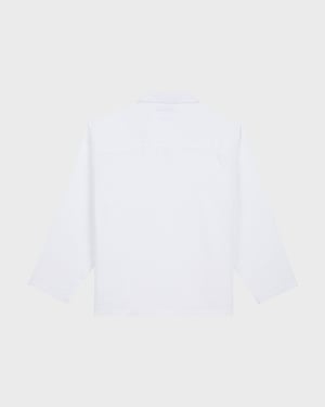 Vilebrequin - Men Linen Mineral Dye Overshirt Solid - Shirt - Comores - White - Size XXXL