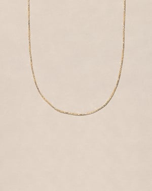 Figaro Inspired Box Chain