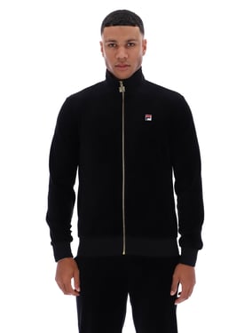 Nero Velour Track Top - 4XL