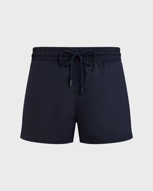 Vilebrequin - Men Swimwear Short And Fitted Stretch Solid - Swimwear - Man - Blue - Size XXXL
