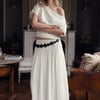 Mist Maxi Skirt (Cream) - US 2