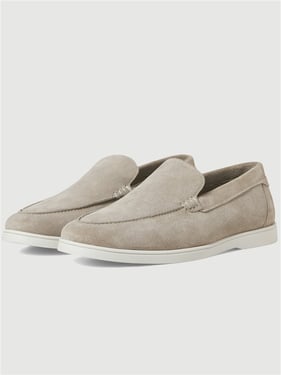 Jack & Jones Slim Suede Loafer - Plaza Taupe - 9