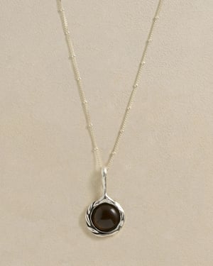 Braided Drop Pendant