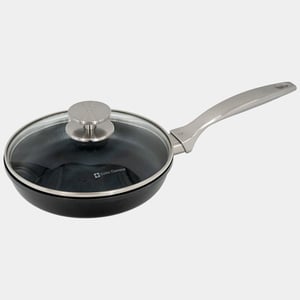 CHD Nonstick Fry Pan with Glass Lid - 8"