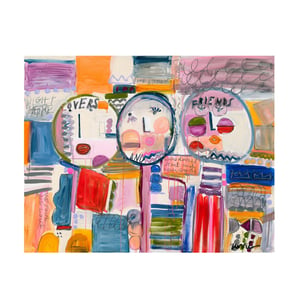 Lovers and Friends Art Print