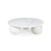 Marlow Small White Marble Plate