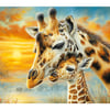 Sunset Giraffes_T