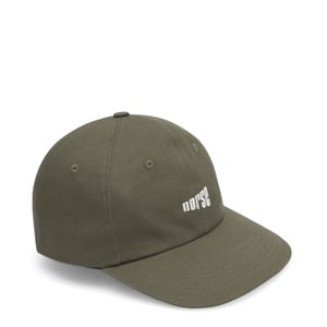 Norse Projects NORSE Twill 6-Panel Cap Ivy Green