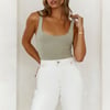 BASE Everyday Staple Singlet Top Sage