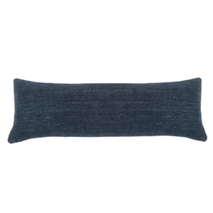 Hendrick 14" X 40" Decorative Body Pillow   Navy
