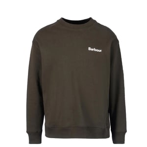 Barbour Brushed Nicholas OS Crew Neck Sweatshirt Sage