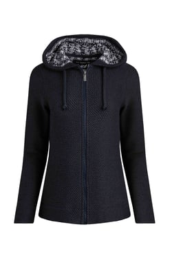 Weird Fish Chicoa Full Zip Macaroni Hoodie Navy Size 8