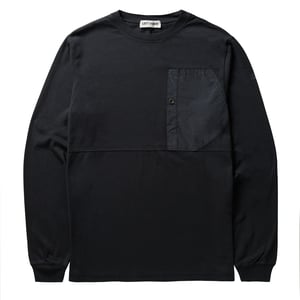 Left Hand L/S Pocket Tee Black
