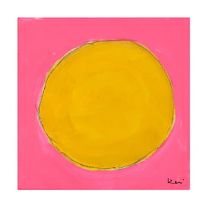 Dot - Sunflower Bubblegum Art Print