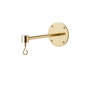 Lantern hook for Stefan lantern in antique brass by the Novogratz
