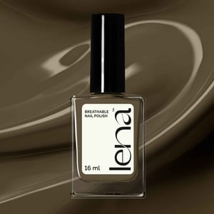LENA Breathable & Water-Permeable Halal Nail Polish - Cargo Green Queen - LE281