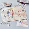 Summer Seaside Whimsies - Personalised Puzzle