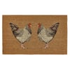 Chickens Coir Doormat - 45x75cm