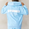 BASE Zip Up Sydney Hoodie Blue